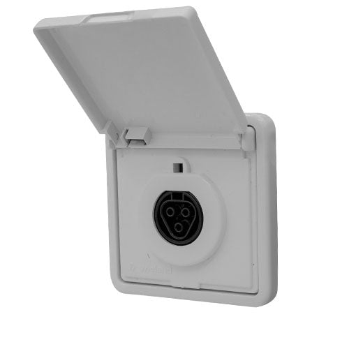 Wieland-Einspeisesteckdose-Unterputz